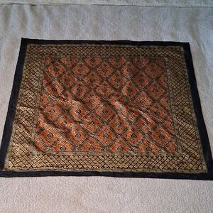 Thompson Orange and Black Scarf